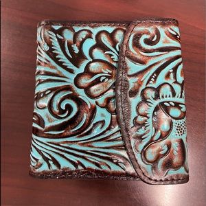 Patricia Nash wallet Turquoise credit card wallet
